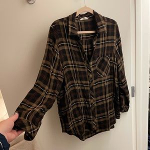 Beachlunchlounge Plaid Button-down